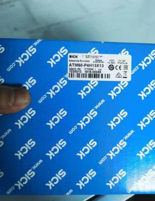 100% New SICK ATM60-D4H13X13 Absolute Encoder ATM60-D4H13X13 Expedited Shipping - Image 1 of 2