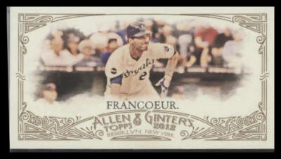 2012 Topps Allen & Ginter Mini Jeff Francoeur #162 Kansas City Royals - Image 1 of 2