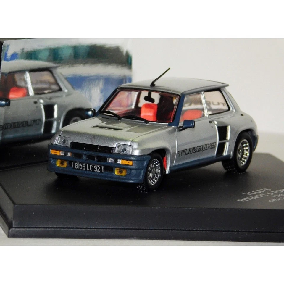 RENAULT 5 TURBO 2 1983 SILVER METALLIC VITESSE VCC078 1:43 - Immagine 1 di 1