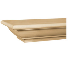 Mantel Cap Shelf Quality Lumber Premium Quality Wall Shelving Fireplace Durable