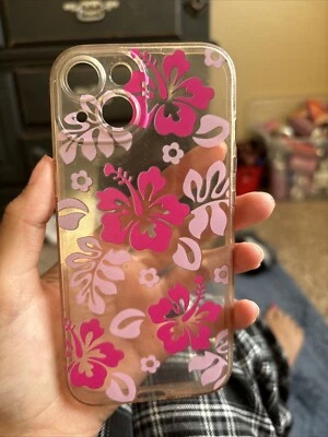 Funda de teléfono pintura al óleo flor arena movediza para iPhone 15 14 Plus 13 12 11 Pro Max Foto 1 de 4