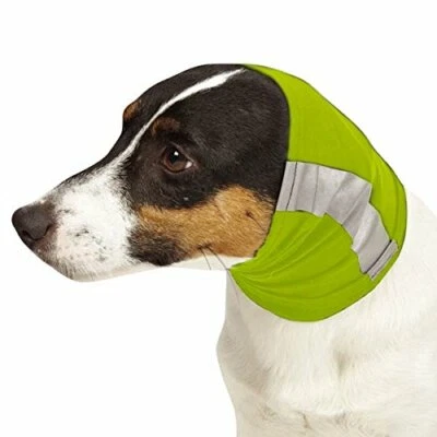 Polaina de cuello repelente de insectos para perros GRANDE - Se adapta al cuello - 22'-26' verde Foto 1 de 4