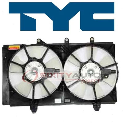 TYC Dual Radiator & Condenser Fan Assembly for 2001-2003 Dodge Neon 2.0L L4 zp Foto 1 de 4