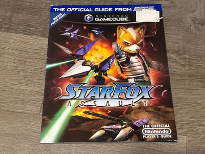 Star Fox Assault Guide Libro de Estrategia GameCube Nintendo Power Auténtico con Póster Foto 1 de 4