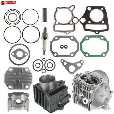 Kit de juntas de culata de pistón de cilindro 1971-1973 para Honda SL70 Motosport 70 Foto 1 de 4