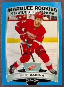 2019-20 O-Pee-Chee Marquee Rookies Blue #501 Filip Zadina Detroit Red Wings - Picture 1 of 1