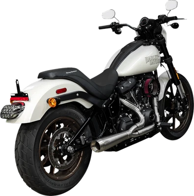 Sistema de escape de acero inoxidable Trask Assault 2-1 2018-2024 Harley Softail FLSL FXBB Foto 1 de 3