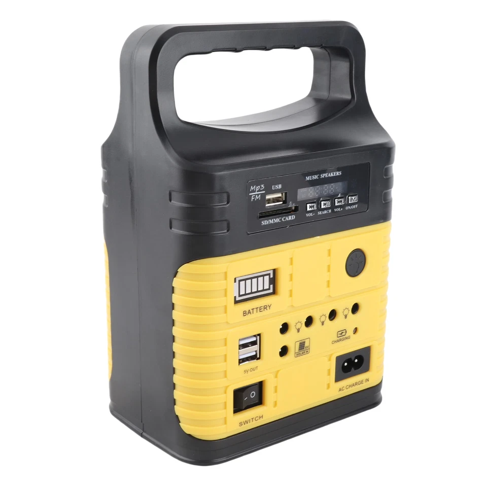 Solar Generator Portable Illumination Function 7500mAh Battery Solar Generator - Bild 1 von 4