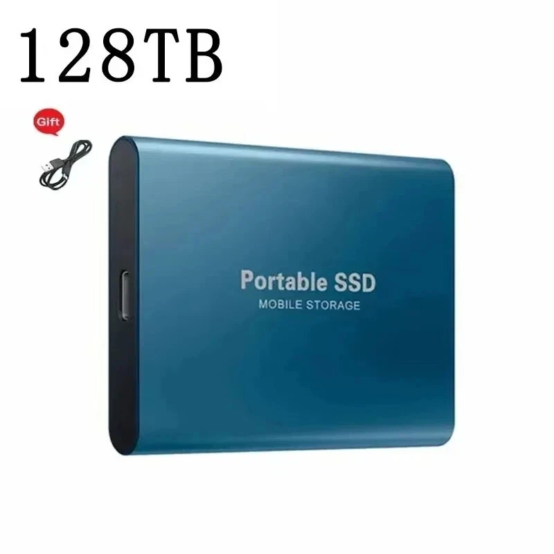 Disco duro externo de alta velocidad de 128 TB para portátil, móvil, escritorio (195) Foto 1 de 1