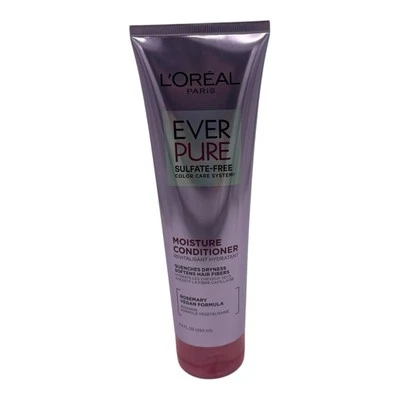 L'Oreal Paris EverPure Moisture CONDITIONER, 8.5 oz Rosemary Vegan Formula - Image 1 of 2