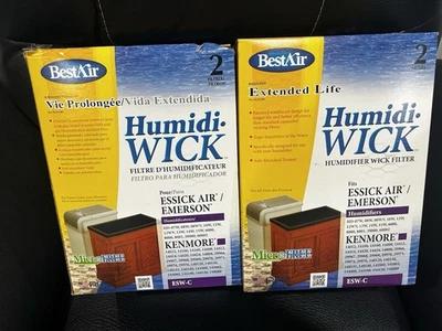 4 сменных фильтра увлажнителя Bestair Humidi Wick ESW-C Kenmore Essick Emerson. - Изображение 1 из 2