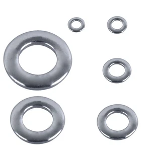 Unterlegscheiben Edelstahl DIN 125 V2A rostfrei Unterlegscheibe VA A2 für M3-M10 - Bild 1 von 2