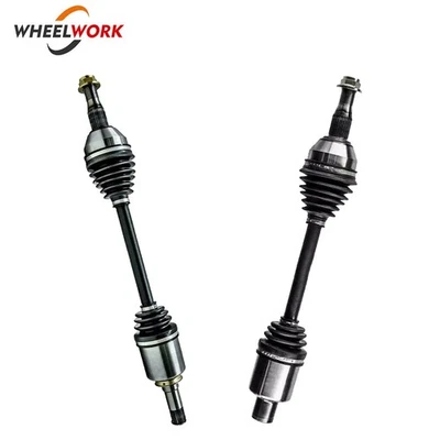 Front CV Axle Shaft Pair 2 for GMC Acadia Buick Enclave 2009-2017 Chevy Traverse - Image 1 of 4