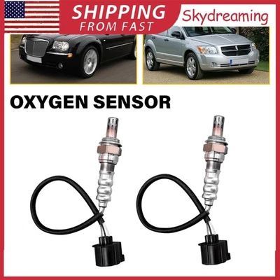 2 peças sensor de oxigênio para cima+para baixo para Jeep 2011-17 Compass Patriot 11-17 2.0L 2.4L - Imagem 1 de 4