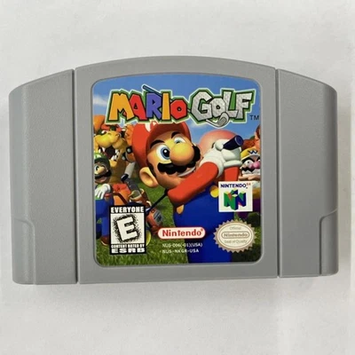 Mario Golf - Nintendo 64 (N64) Collector's item Highly collectible Complete set