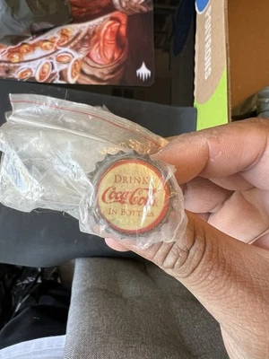 Bottle Cap Coca Cola Cabinet Handle Vintage - Image 1 of 4