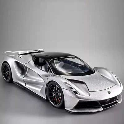 1:24 Lotus Evija Diecast Model Car w/Pull Back Alloy Toy Christmas Gift - Image 1 of 4