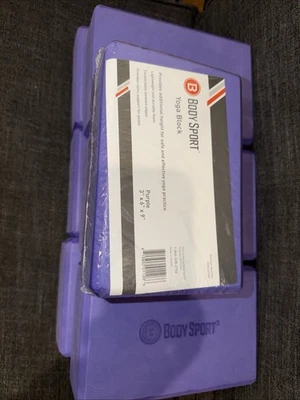 BodySport EVA Yoga Block 9x4x6 polegadas conjunto de 2 - Imagem 1 de 2