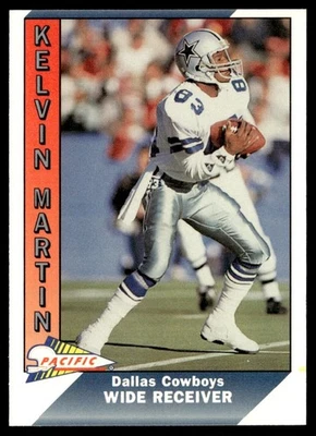 1991 Pacific Kelvin Martin Dallas Cowboys #100 - Image 1 of 2