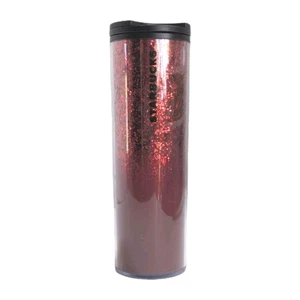 Taza de viaje Starbucks con tapa giratoria vaso alto 16 oz rojo brillante de vacaciones - Imagen 1 de 8