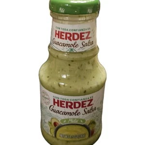 Herdez Guacamole Salsa Mild 8.5oz Glass Bottle • Best By Jan 2027 - Picture 1 of 3