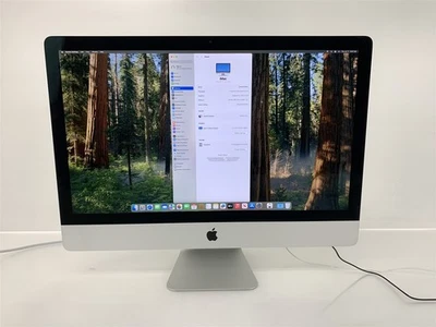 2019 Apple iMac 27" Retina 5K i5-8500 3.0GHz 64GB RAM 1TB Fusion MRQY2LL/A A2115 - Image 1 of 4