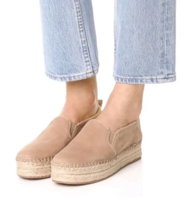 Zapatos sin cordones Sam Edelman Carrin alpargata con suela de yute para mujer talla 11M Foto 1 de 4