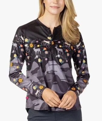 Терри Хенли Джерси женский размер маленький Велоспорт Black Forest верхний новый с Ярлыками - Изображение 1 из 4