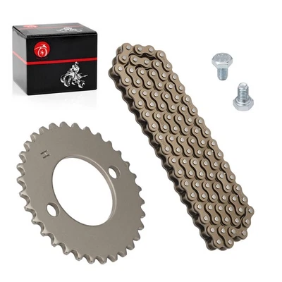 Timing Cam Chain w/ Sprocket Kit For Honda CT125 1977 TL125S 1976 14401-383-003 - Image 1 of 4