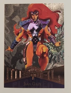 Fleer Marvel 1995 metal plata intermitente #97 Jean Grey  - Imagen 1 de 2