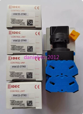 1Pcs New IDEC selector switch HW1S-3T40 - Image 1 of 2