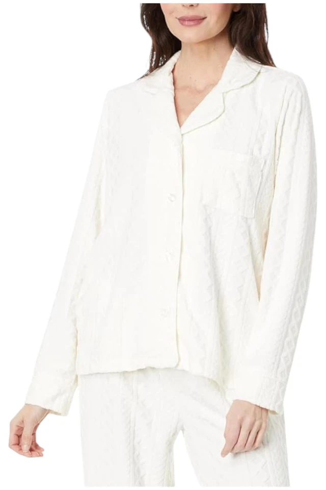 Prendas para el torso de mujer PJ Salvage Verry Terry manga larga marfil Foto 1 de 1