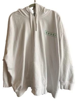 BP + Wildfang White Hoodie Unisex Sweatshirt Power of Plus Nordstrom Collab 3X - Imagem 1 de 4