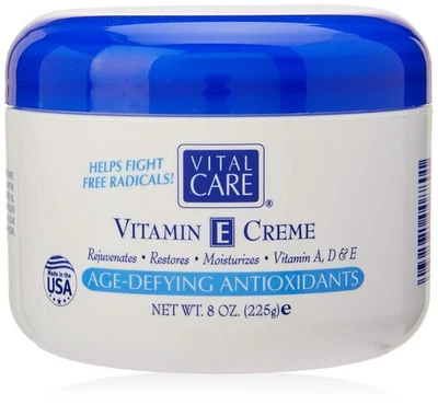 Crema de vitamina E, (8 fl. Oz), un cuidado completo de la piel con antioxidante antiedad Foto 1 de 3