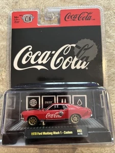 🔥🔥M2 Coca-Cola 1970 Ford Mustang Mach 1 Custom $17🔥🔥 - Picture 1 of 8
