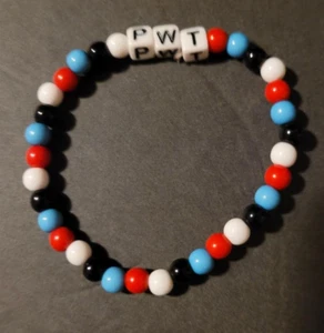 PULSERA CON CUENTAS CAJA LUCHA LIBRE PROFESIONAL!! ¡EXCLUSIVO DE CAJA!! - Imagen 1 de 1