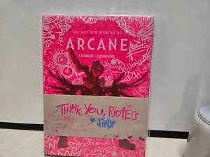 The Art and Making Of Arcane League oF legends STILL SEALED! HAS LIGHT WEAR - Picture 1 of 6