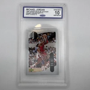 Adesivi Michael Jordan #16 Upper Deck 1998 collezione CCG come nuovi 10 - Foto 1 di 11