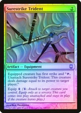 Surestrike Trident FOIL Darksteel NM Artifact Uncommon MAGIC MTG CARD ABUGames