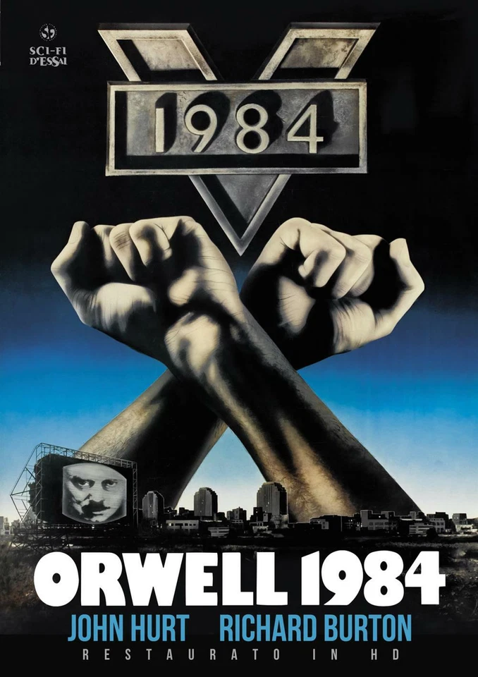 Orwell 1984 Michael Radford John Hurt 1984 Sinister Film 2020 restaurato in HD