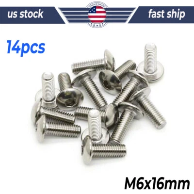 M6 Fender Bolt Screws For Yamaha Banshee 350 Blaster Warrior Raptor YFZ450 Foto 1 de 4