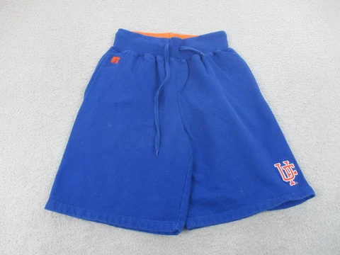 VINTAGE Florida Gators Shorts Adult Large Blue UF NCAA Football Cotton Mens Cover