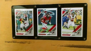 ATLANTA FALCONS 3 CARD PLAQUE MATT RYAN CALVIN RIDLEY JULIO JONES - Picture 1 of 1