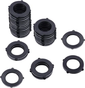 Hose Seals Garden Hose Gasket Seal Hose Connector Gaskets O Ring 30Pcs for Leak - Picture 1 of 7
