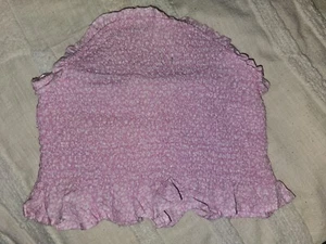 Supre Shirred ARYA Tube Top - Pink Floral Size 10 BNWOT - Picture 1 of 3