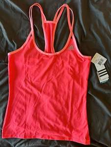 Adidas TECHFIT Active RACERBACK Workout Yoga Performance TANK TOP Damen M orang - Bild 1 von 11