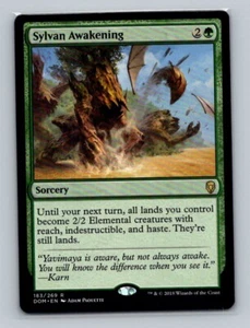 1x MTG - Sylvan Awakening (183) - Dominaria - DOM - NM - Picture 1 of 2