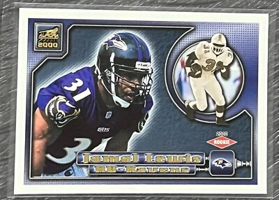 2000 Pacific Aurora #12 JAMAL LEWIS Rookie RC 🏈Baltimore Ravens🏈 FREE SHIPPING - Image 1 of 2