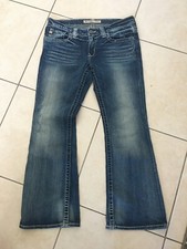 Big Star Sweet Boot Ultra Low Rise Womens Jeans Size 30S Stretch Medium Wash