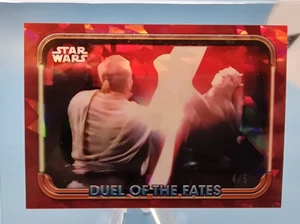 Star Wars Episode 1 The Phantom Menace Duel of the Fates Red 4/5 DF14 Obi-Wan - Picture 1 of 6